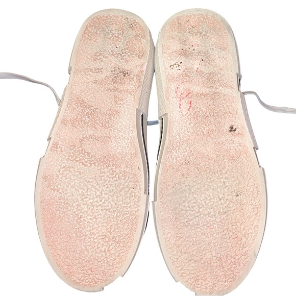 Jeffrey Campbell Anthropologie Sz W8 Endorphin Blue White Sneaker Shoes High Top - Picture 5 of 6